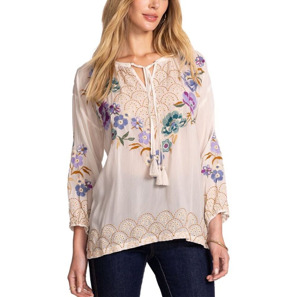 Johnny Was Womens  Carmin Blouse